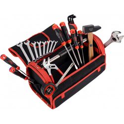 SAM - Stoffen Kist 30 Liter Met 28 Tools 1e Ui Cp28bagz   * Promo *