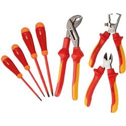 SAM - 1000 Volt Geïsol Gereedschap 3 Tangen 4 Schroevendraaiers