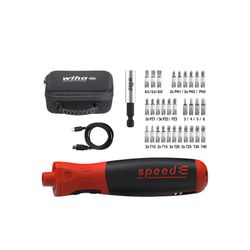 WIHA - E-Schroevendraaier Speede® Pocketdrive 592 E-Screwdriver Set Speede®